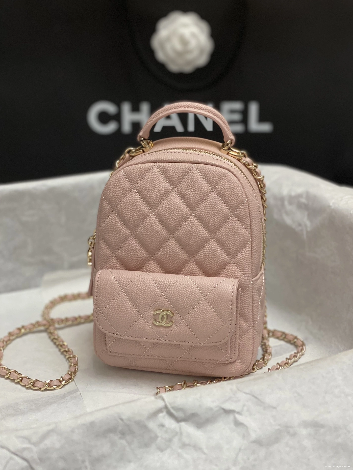 Hyper Peter CHANEL BACKPACK 0814